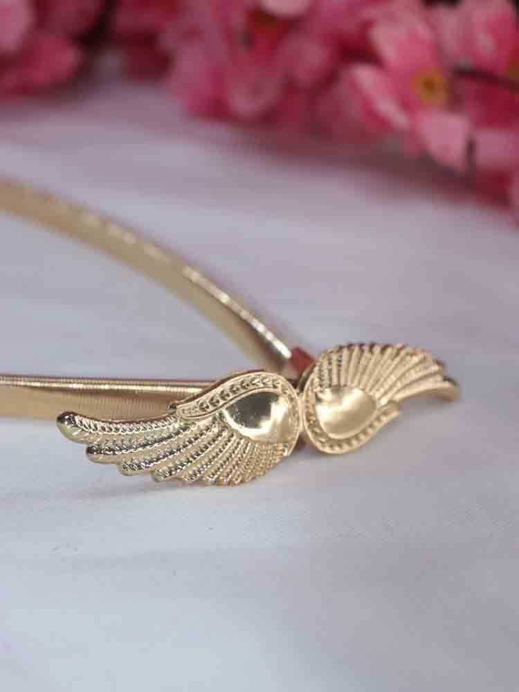 Golden Stretchy Skinny Belt - Chic and Versatile Accessory - Luxurion World