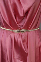 Golden Stretchy Skinny Belt - Chic and Versatile Accessory - Luxurion World