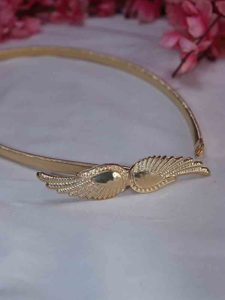 Golden Stretchy Skinny Belt - Chic and Versatile Accessory - Luxurion World