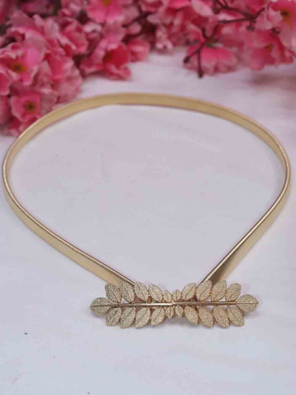 Stylish Stretch Belt for Women - Golden Skinny Design - Luxurion World