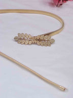 Stylish Stretch Belt for Women - Golden Skinny Design - Luxurion World