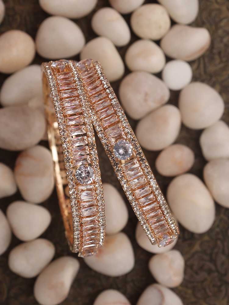 Luxurion World Bangles - Embrace Indian Elegance and Spread Charm with Our Golden Brass Bangles, Available Only in India. - Luxurion World