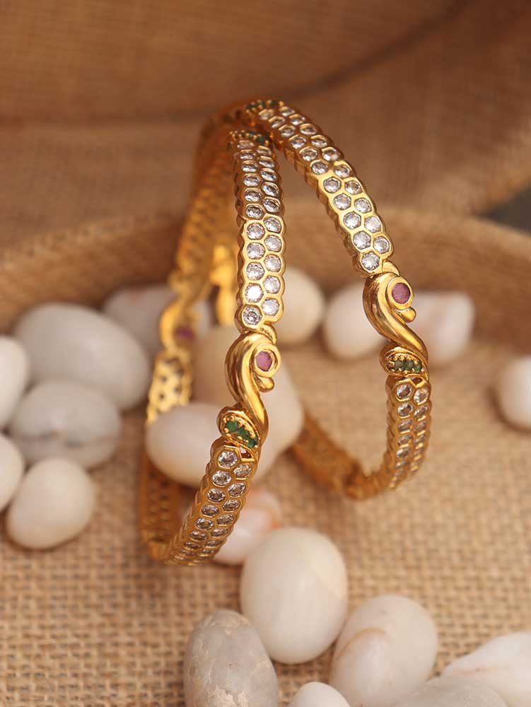 Luxurion World Bangles - Elevate Your Traditional Look - Add Elegance and Positivity to Your Outfit. - Luxurion World