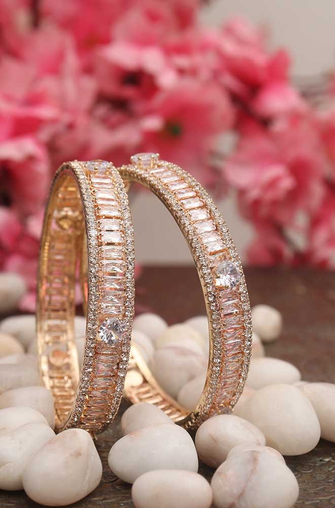 Luxurion World Bangles - Embrace Indian Elegance and Spread Charm with Our Golden Brass Bangles, Available Only in India.