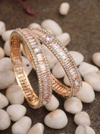 Luxurion World Bangles - Embrace Indian Elegance and Spread Charm with Our Golden Brass Bangles, Available Only in India. - Luxurion World