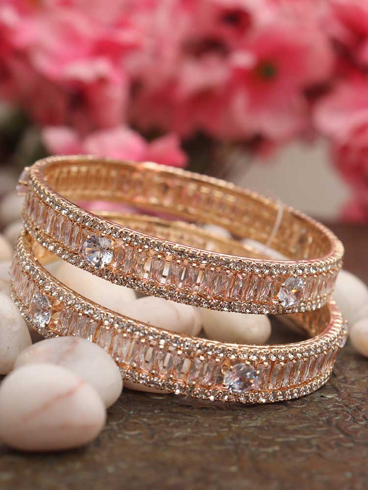 Luxurion World Bangles - Embrace Indian Elegance and Spread Charm with Our Golden Brass Bangles, Available Only in India. - Luxurion World