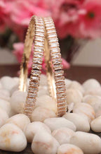 Embrace Your Indian Roots with Radiant Elegance: Luxurion World's Golden Brass Bangles - Share the Joy! - Luxurion World