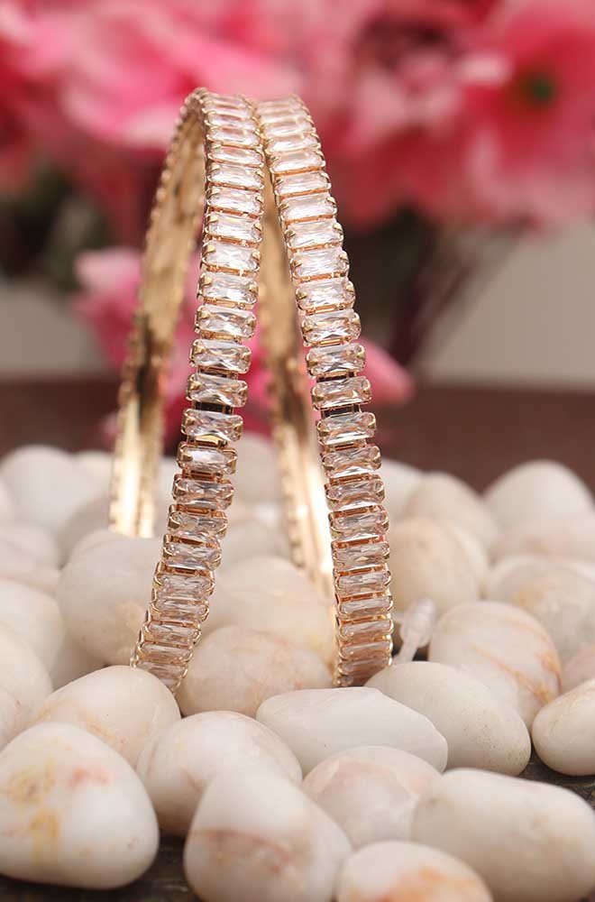 Embrace Your Indian Roots with Radiant Elegance: Luxurion World's Golden Brass Bangles - Share the Joy! - Luxurion World