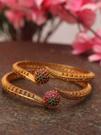 Indian Charm Bangles - Elevate Your Traditional Outfits with Elegance and Emotion - Add a Touch of Positivity to Every Occasion - Luxurion World