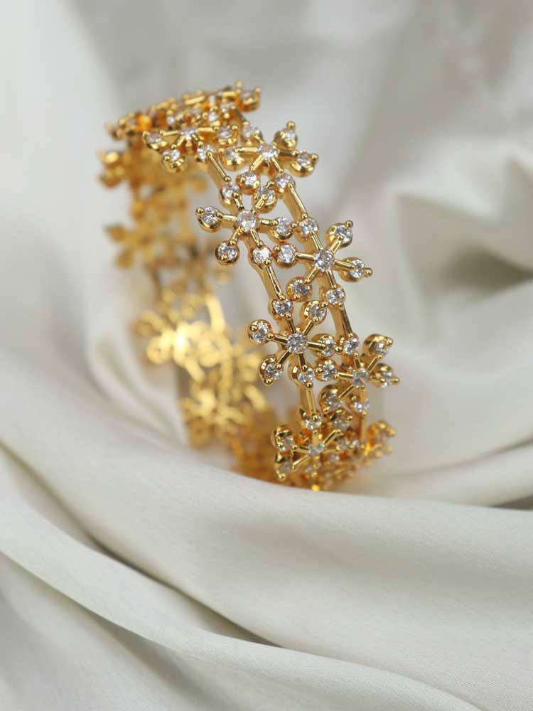 Shop Luxurionworld's Brass Bangles for Delicate Elegance