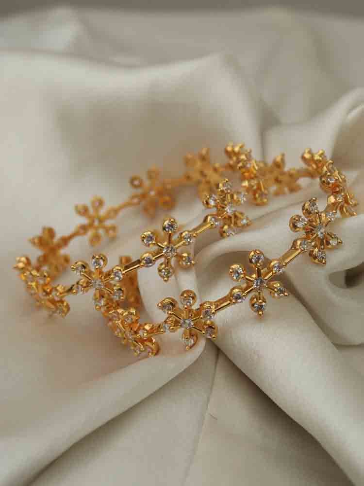 Shop Luxurionworld's Brass Bangles for Delicate Elegance