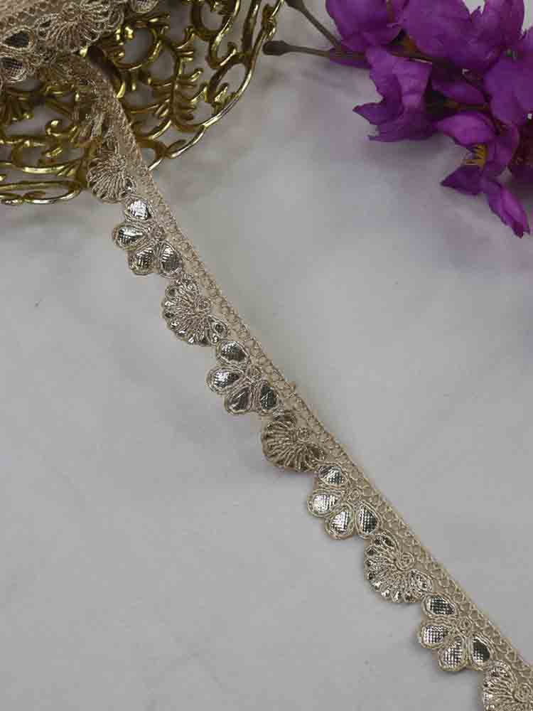Golden Gota Lace - Elevate your Traditional & Western Outfits with Elegant Craftsmanship and Statement Style.