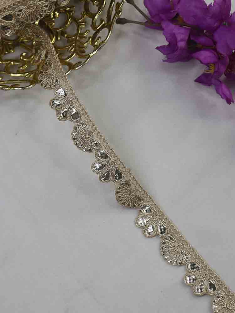 Golden Gota Lace - Elevate your Traditional & Western Outfits with Elegant Craftsmanship and Statement Style. - Luxurion World