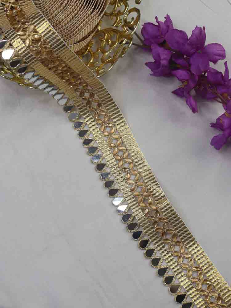 Fancy Laces - Elevate your Traditional & Western Outfits with Elegant Mirror Work - Enhance the Beauty of Your Attire with Statement Pieces. - Luxurion World