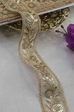 Golden Sequin Lace: Elevate Your Traditional Look with Glamour - Luxurion World