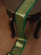 Green Banarasi Silk Lace: 1 Mtr - Luxurion World