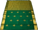 Green Handloom Kanjeevaram Pure Silk Saree - Luxurion World