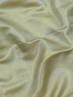 Luxurious Golden Plain Soft Tissue Katan Silk Fabric - Luxurion World