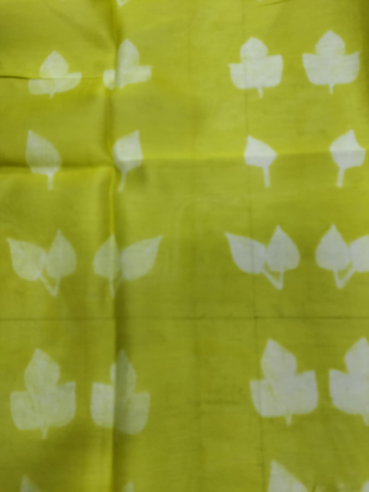 Green Shibori Cotton Silk Dupatta - Luxurion World