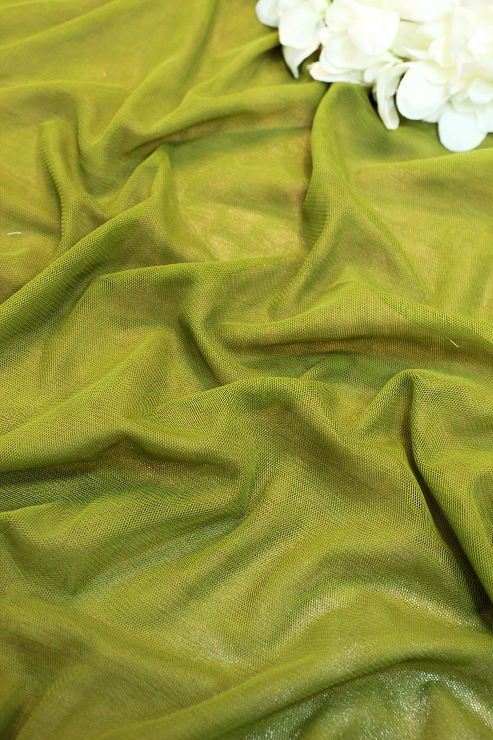 Green Trendy Net Fabric ( 1 Mtr ) - Luxurion World