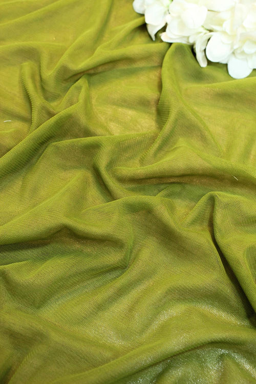Green Trendy Net Fabric ( 1 Mtr ) - Luxurion World