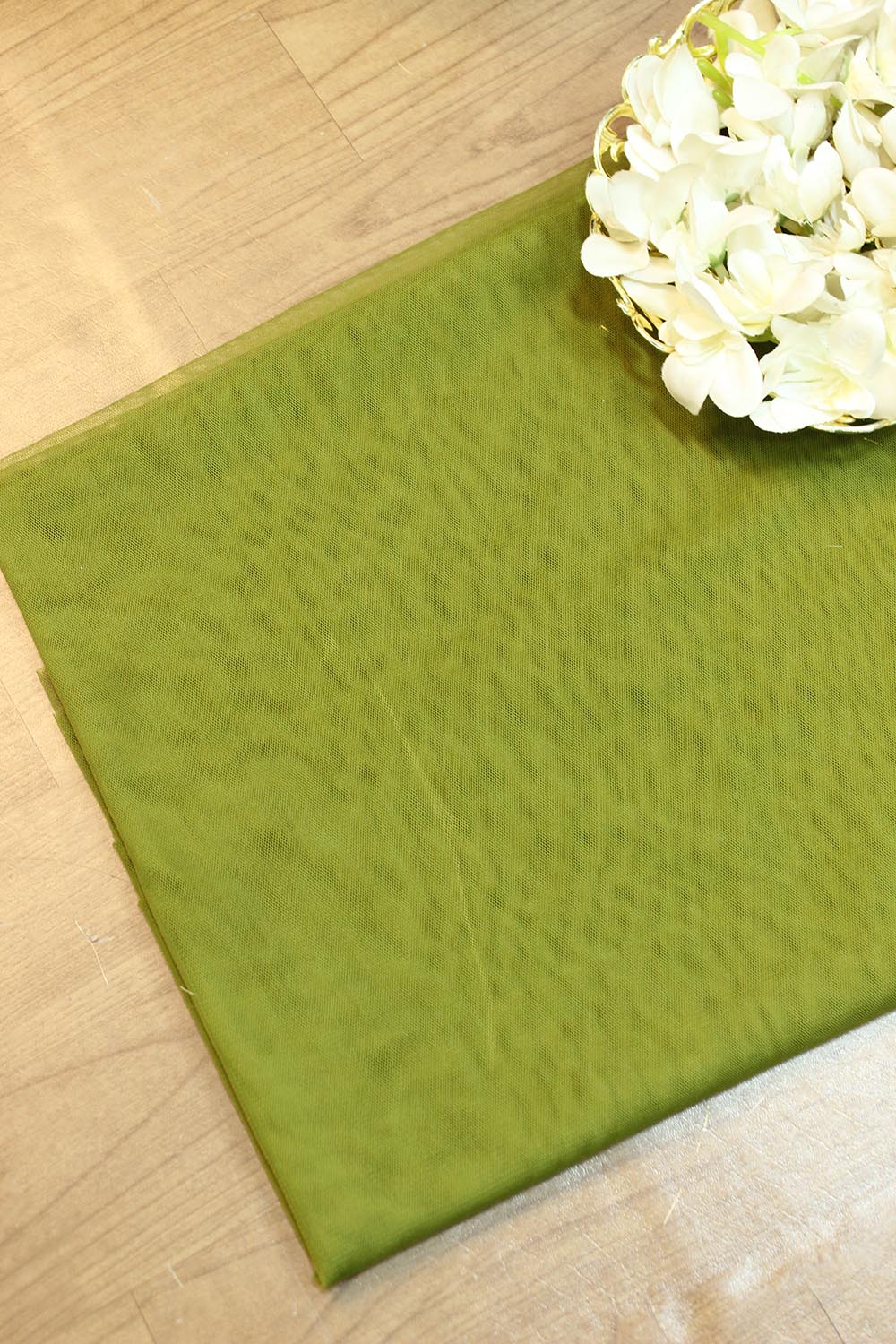 Green Trendy Net Fabric ( 1 Mtr ) - Luxurion World