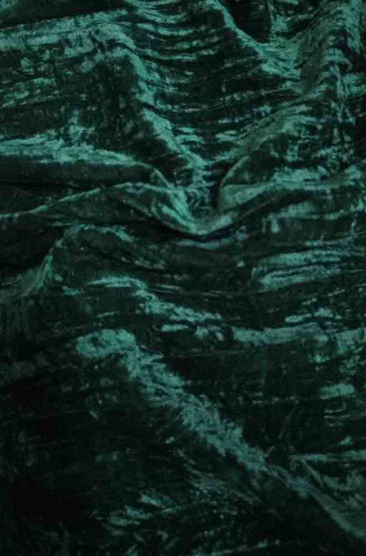 Green Trendy Velvet Fabric ( 1 Mtr )