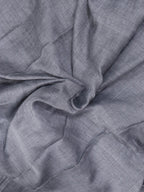 Grey Bengal Cotton Polka Dots Saree - Luxurion World