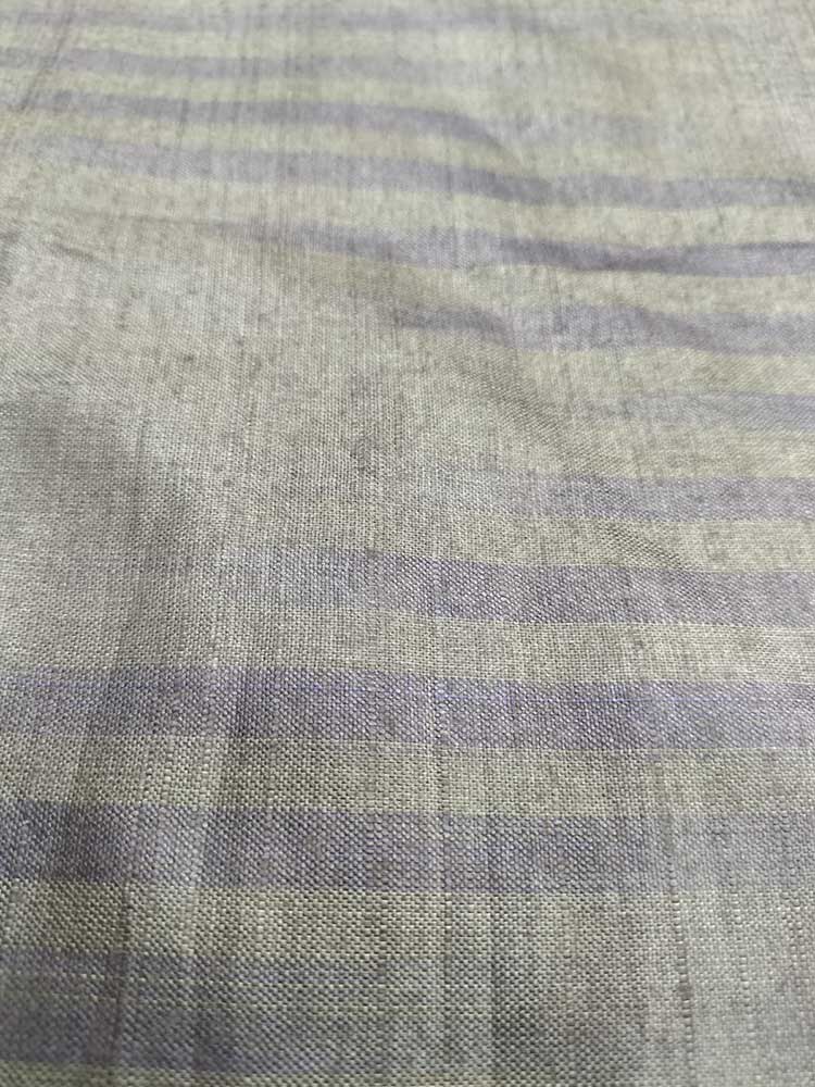 Grey Plain Bhagalpur Silk Fabric ( 1 Mtr ) - Luxurion World