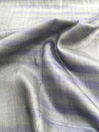 Grey Plain Bhagalpur Silk Fabric ( 1 Mtr ) - Luxurion World