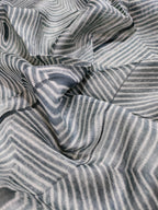 Grey Shibori Cotton Silk Dupatta - Luxurion World