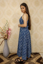 Indigo Maxi Dress - Luxurion World