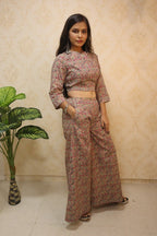 Multicolor Block Printed Pure Cotton Dress - Luxurion World