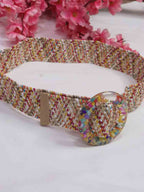 Stylish Multicolor Braided Belt - Perfect Accessory for Any Outfit - Luxurion World