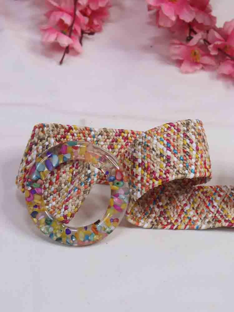 Stylish Multicolor Braided Belt - Perfect Accessory for Any Outfit - Luxurion World