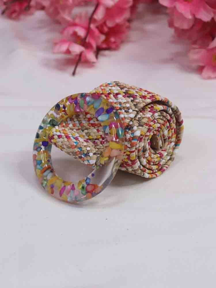 Stylish Multicolor Braided Belt - Perfect Accessory for Any Outfit - Luxurion World