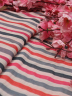 Multicolor Digital Printed Georgette Fabric ( 1 Mtr ) - Luxurion World