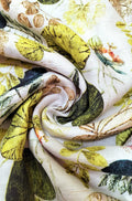 Multicolor Digital Printed Linen Fabric (2.5 mtr) - Luxurion World