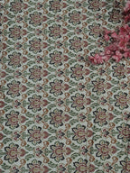 Multicolor Digital Printed Velvet Cotton Fabric ( 1 Mtr ) - Luxurion World