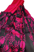 Multicolor Hand Batik Pure Bishnupuri Silk Saree - Luxurion World