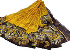 Multicolor  Hand Batik Pure Bishnupuri Silk Saree - Luxurion World
