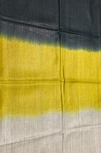 Multicolor Handloom Bhagalpur Eri Ghicha Silk Dupatta - Luxurion World