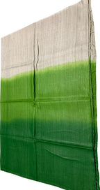 Multicolor Handloom Bhagalpur Eri Ghicha Silk Dupatta - Luxurion World