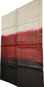 Multicolor Handloom Bhagalpur Eri Ghicha Silk Dupatta - Luxurion World
