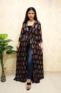 Multicolor Mashru Silk Jacket - Luxurion World