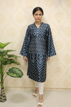 Multicolor Mashru Silk Kurti - Luxurion World
