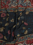 Multicolor Pen Kalamkari Pure Silk Dupatta - Luxurion World
