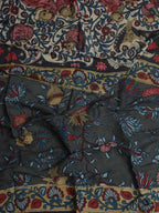 Multicolor Pen Kalamkari Pure Silk Dupatta - Luxurion World