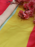Multicolor Satin Silk Fabric (1 Mtr) - Luxurion World