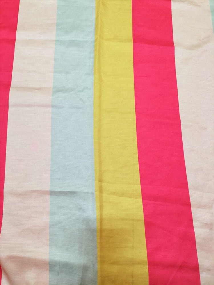 Multicolor Satin Silk Fabric (1 Mtr)